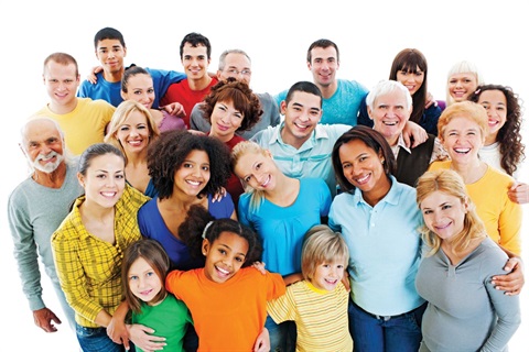 Group picture of people of all ages